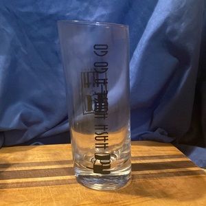 Hash House A Go Go tilted glass